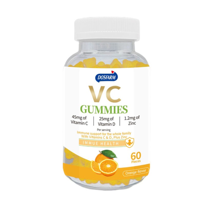 Vitamin Orange Gummies Manufacturer - Healthy Functional Gummy Candy