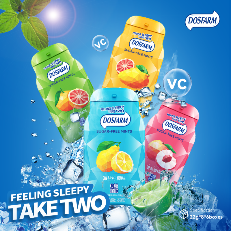 Poplar Mints Factory - Chewy Sugar Free Vitamin C Wholesale