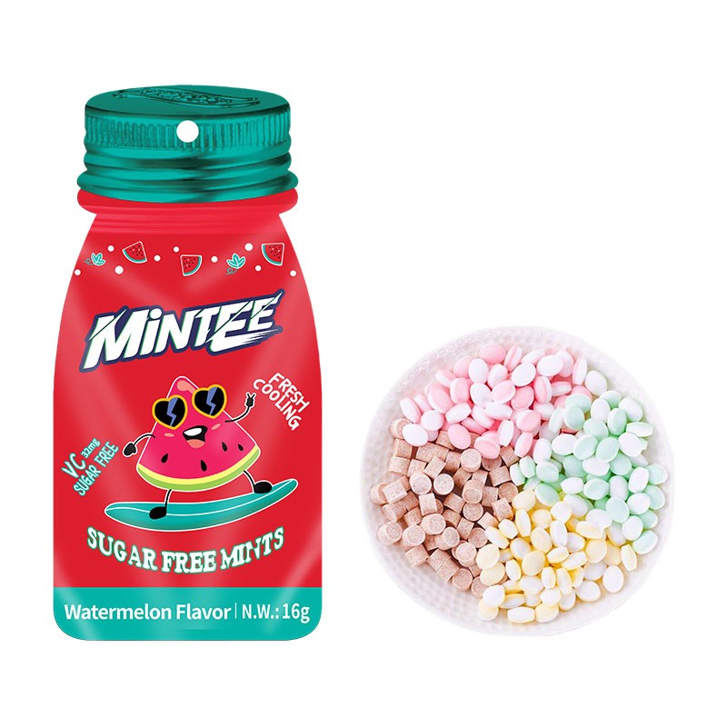 Watermelon Mints Manufacturer - Sugar Free Healthy Candy Bulk