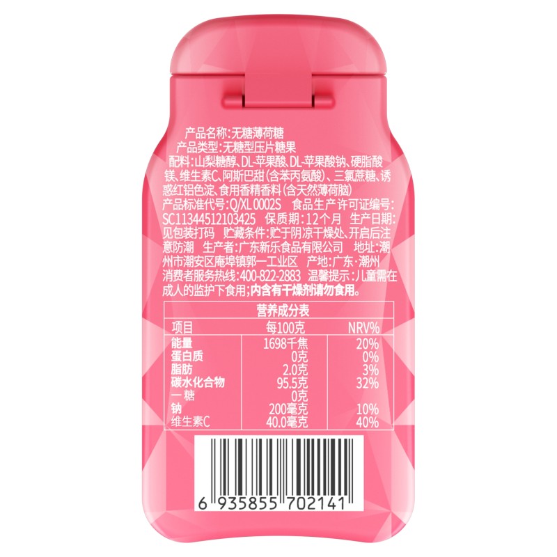 Travel Mints Manufacturer - Sugar Free Vitamin C Fresh Cooling