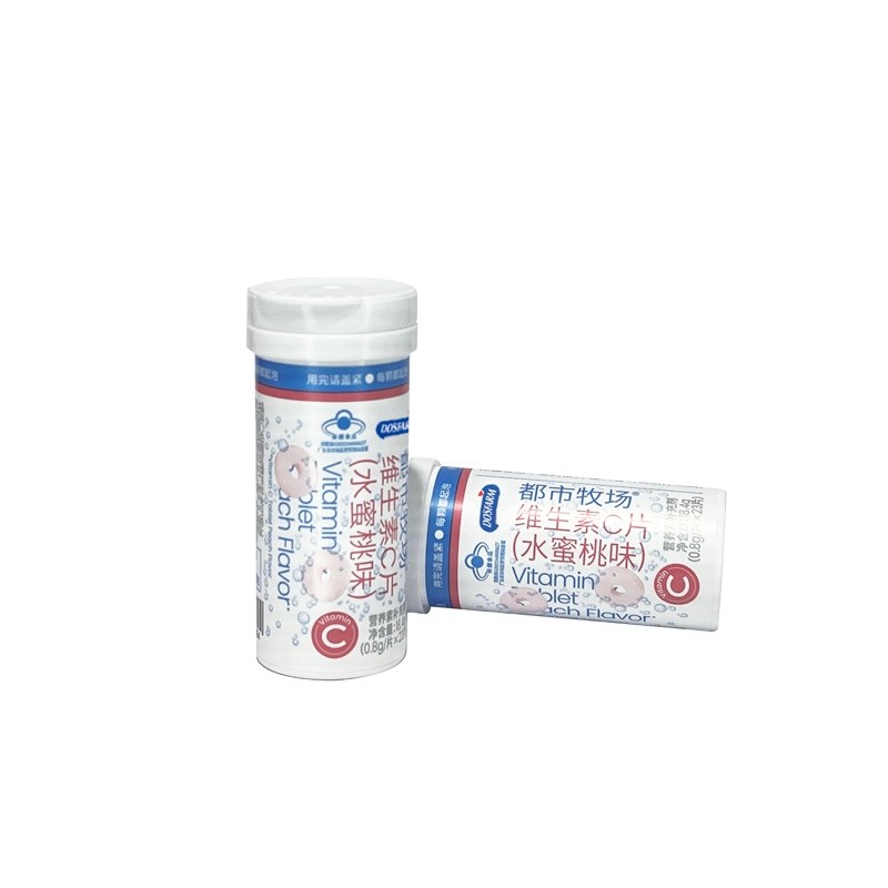 Peach Vitamin C Candy Supplier - Sugar Free Healthy Food Supplement