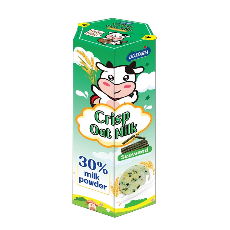 Banana Oat Crisps Factory - Healthy Milk Powder Snack OEM