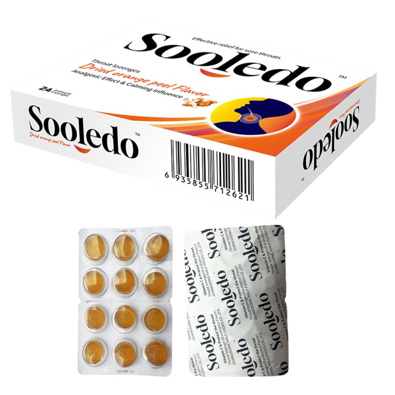 Orange Peel Lozenge Manufacturer - Sore Throat Functional Vitamin Candy