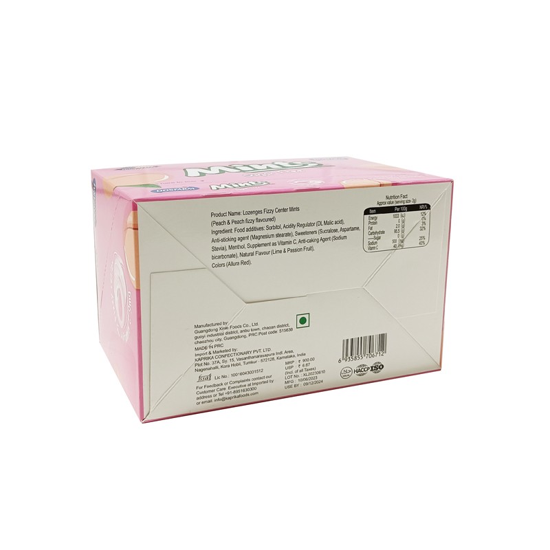 Vitamin C Fizzy Tablets Factory - Central Filling Sugar Free Mint