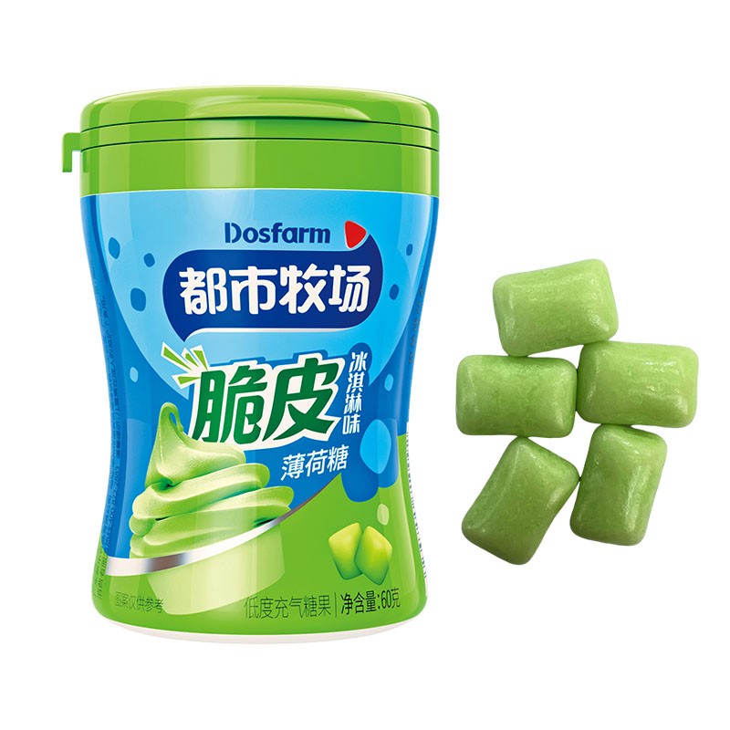 Crispy Mints Manufacturer - Ice Cream Flavor Aerated Candy OEM
