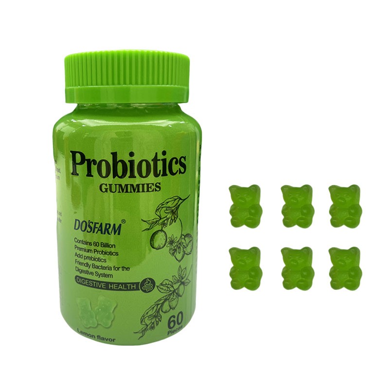 Probiotics Gummies Factory - Healthy Lemon Vitamin C Gummy
