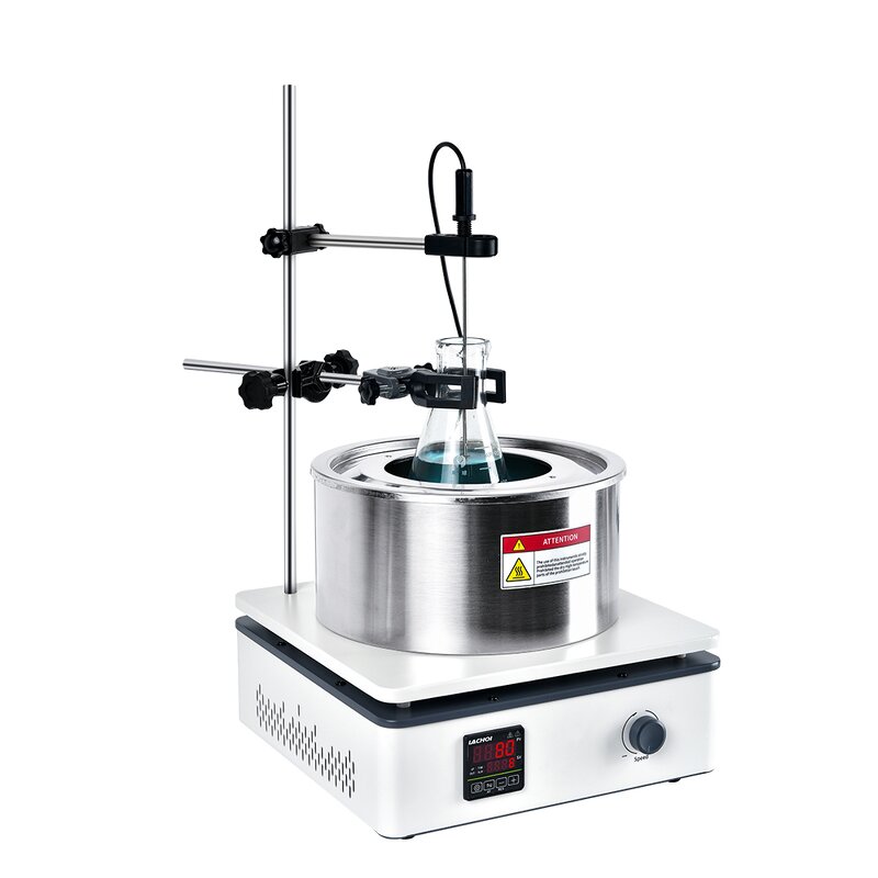 Magnetic Stirrer Manufacturer - with Heating Timer 300 Degree 5L Capacity
