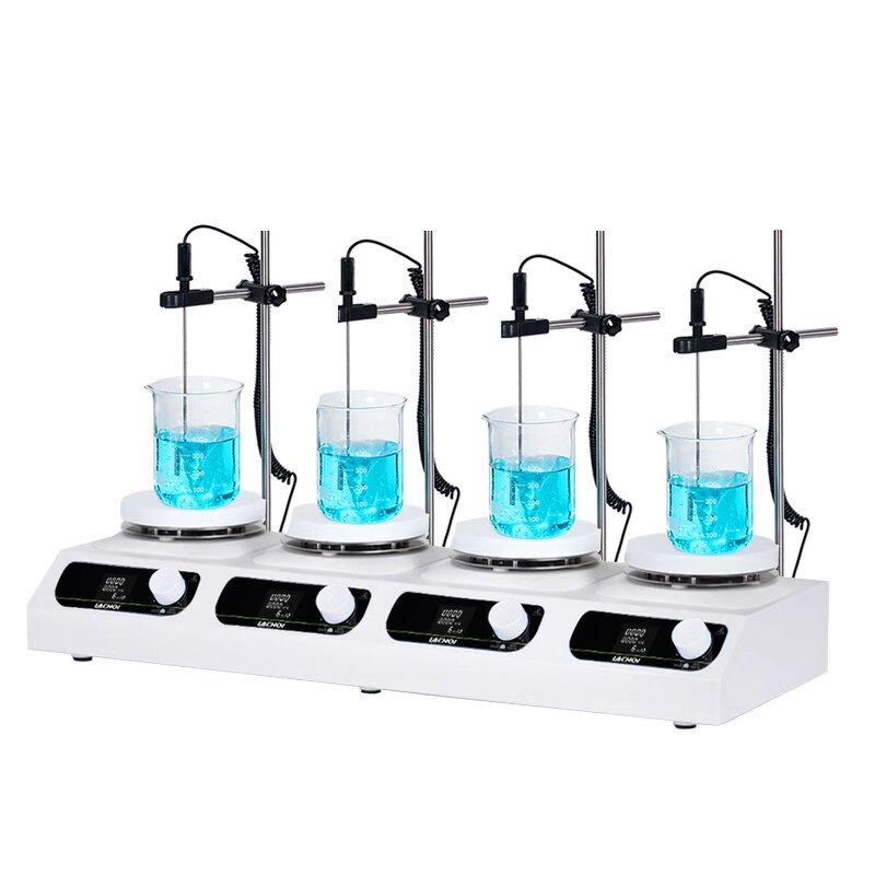 Hotplate Stirrer Factory - Lab 5000ml with Temperature Probe Multi-position