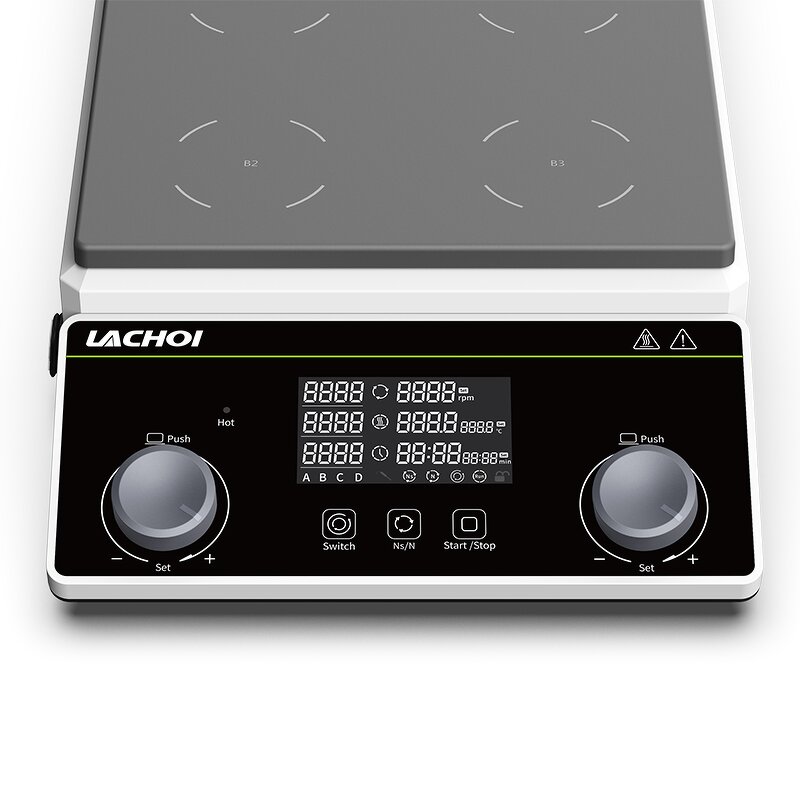 Magnetic Stirrer Manufacturer - Multi-position 3/6/9/12 with Hot Plate