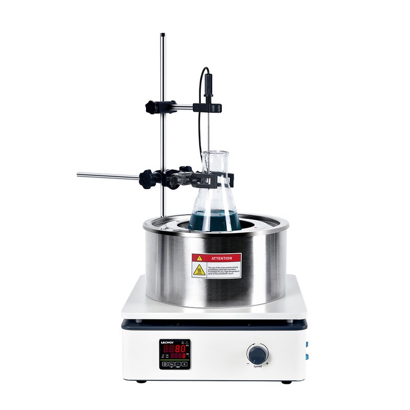 Magnetic Stirrer Manufacturer - with Heating Timer 300 Degree 5L Capacity