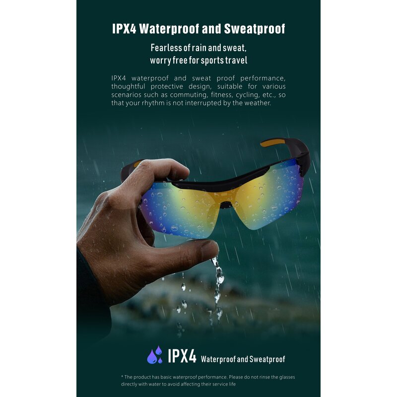 Smart Bluetooth Glasses Manufacturer - OEM 2025 Newest Fashionable AI Translation Sports Cycling