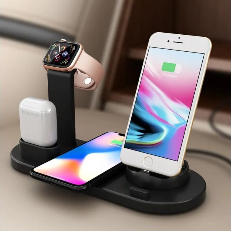 Wireless Charger Station Manufacturer - OEM Universal 15W Fast 6 5 in 1 Magnetic Phone Holder