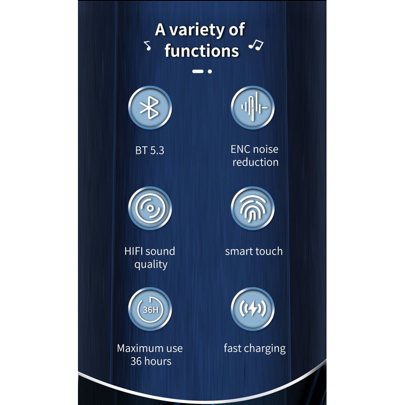 Wireless Earbuds Manufacturer - OEM High Quality US Y65 Gen4 ANC Full Function GPS Rename