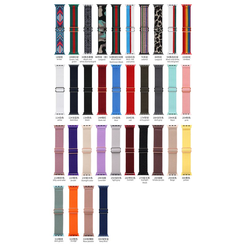 Watchband Manufacturer - OEM 2025 New Custom Adjustable Wrist Nylon 20 22mm for Samsung