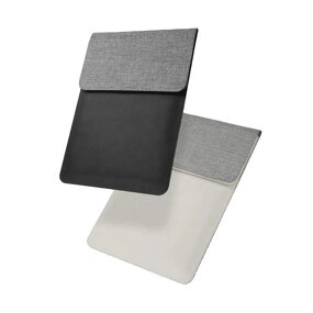 Laptop Sleeve Manufacturer - OEM 5 in 1 with Wireless Charger Leather Bag for Men Phone