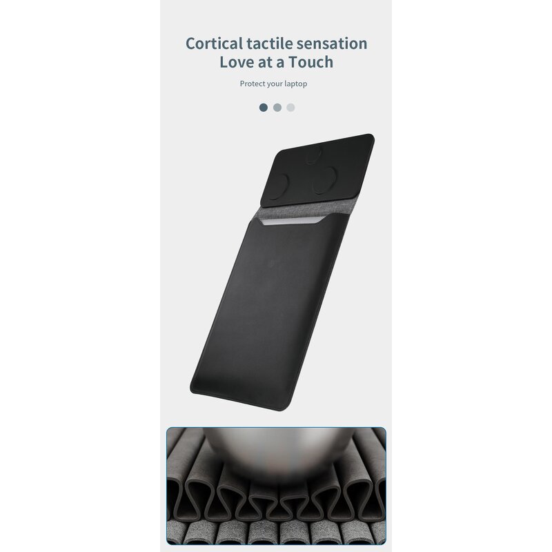 Laptop Sleeve Manufacturer - OEM Factory 5 In-1 with Wireless Charging Mouse Pad Desk Mat