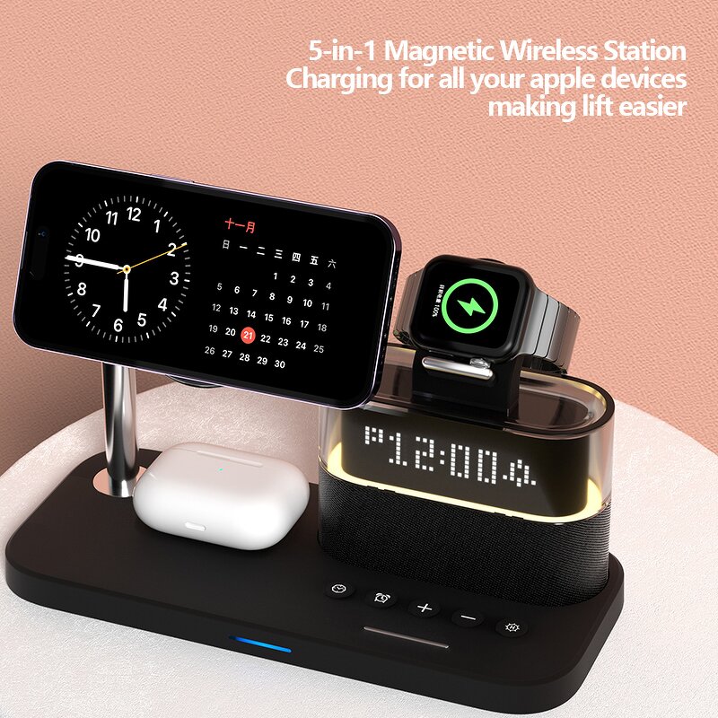 Wireless Charger Station Manufacturer - OEM 2025 New High Quality Multi Functional 3 in 1