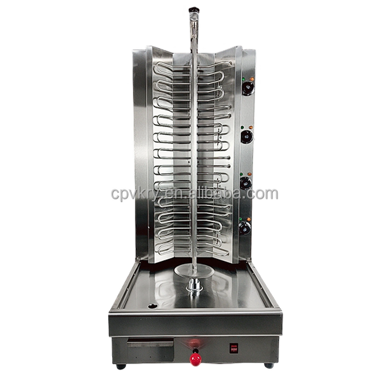 Electric Doner Kebab Machine Factory - Automatic Rotating Shawarma Chicken Skewer
