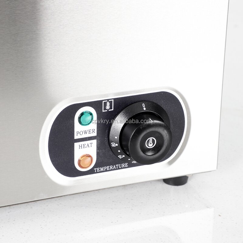 Bain Marie Manufacturer - Industrial Commercial 7L Stainless Steel 2 Pans Electric