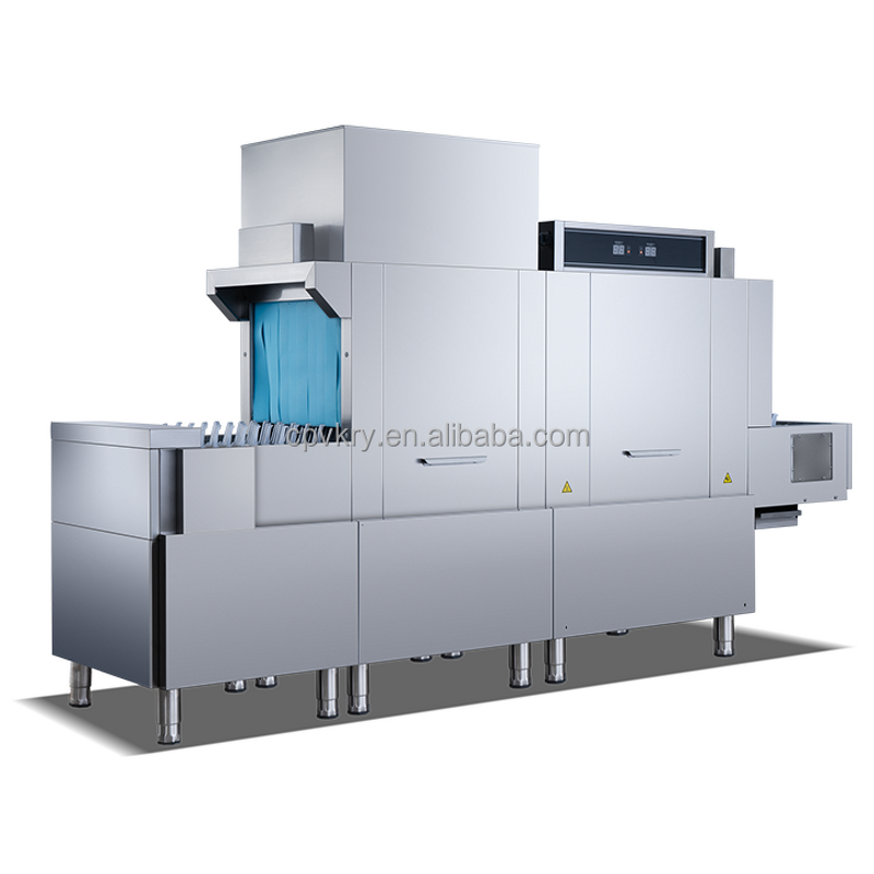 Conveyor Dishwasher Factory - Industrial Commercial 380V Single-Tank Single-Rinsing