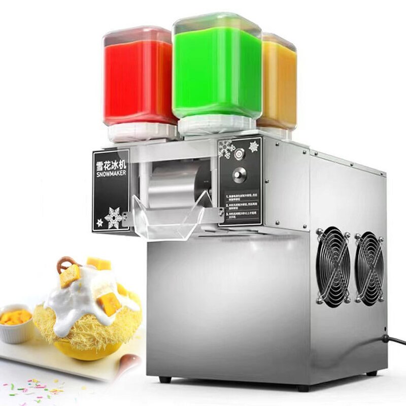 Korean Bingsu Machine Manufacturer - Commercial Full Automatic 4 Flavors Touch Screen