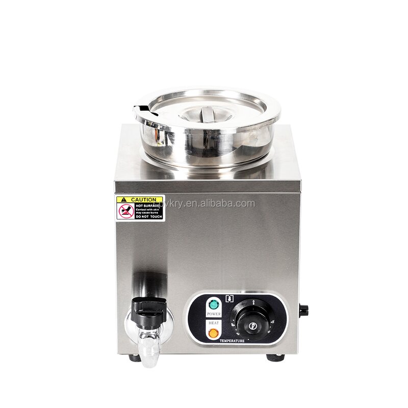 Single Bain Marie Manufacturer - Commercial 4L Electric Stainless Steel Food Heater