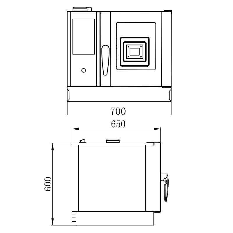 Intelligent Steam Oven Factory - Commercial 4-Tray Stainless Steel Electric Universal
