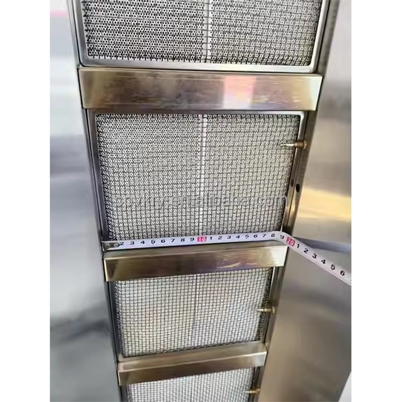 Gas Shawarma Machine Factory - Commercial 4 burner Powered Automatic Rotating