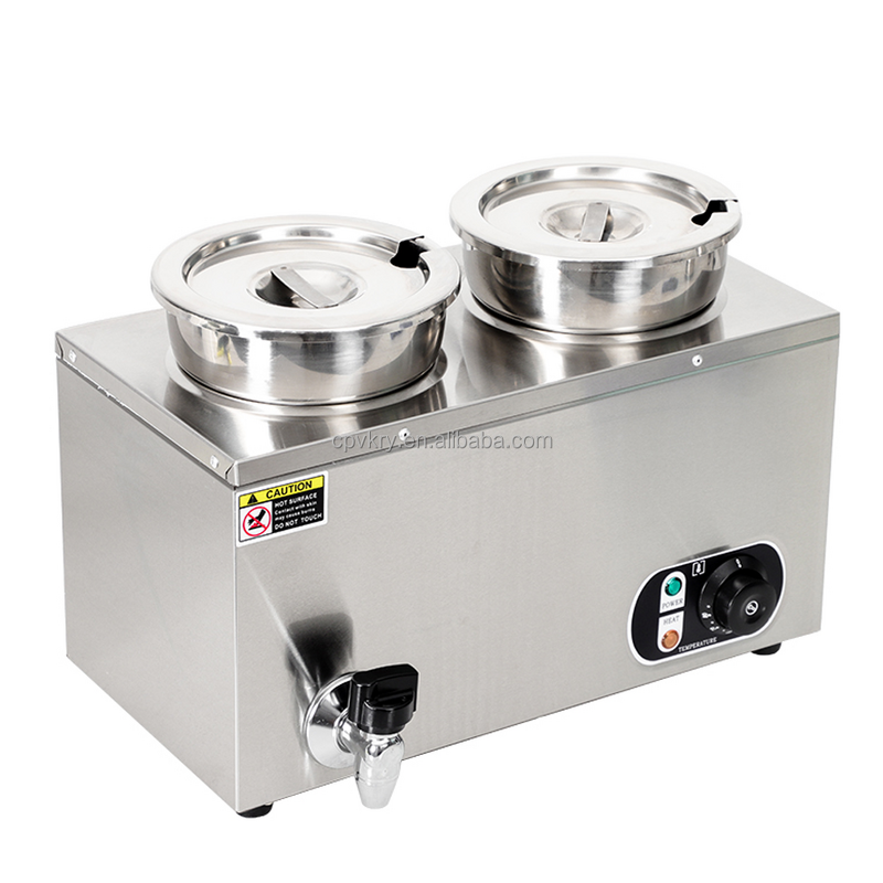 Electric Bain Marie Manufacturer - Commercial 4L Stainless Steel 1500W 4 Pots