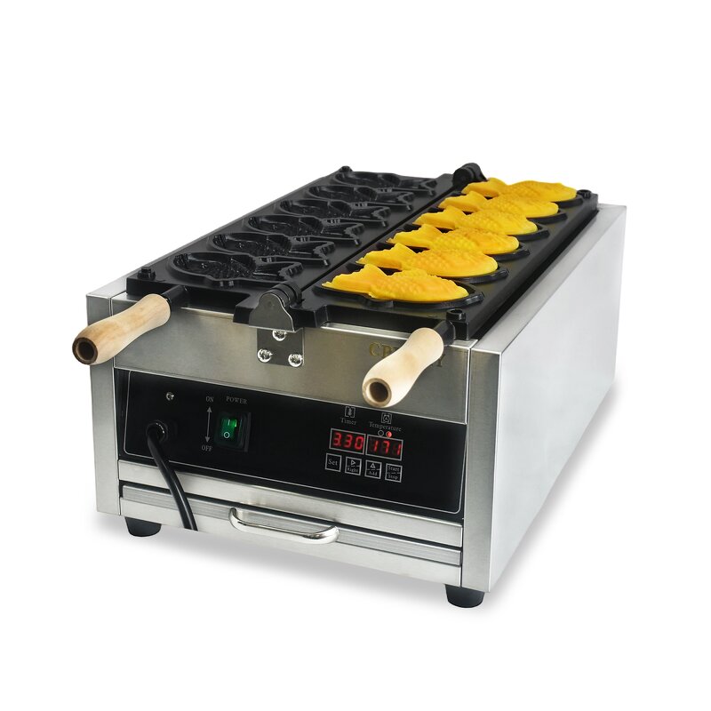 Industrial Taiyiki Cake Baking Machine Manufacturer - Non-Stick Stainless Steel