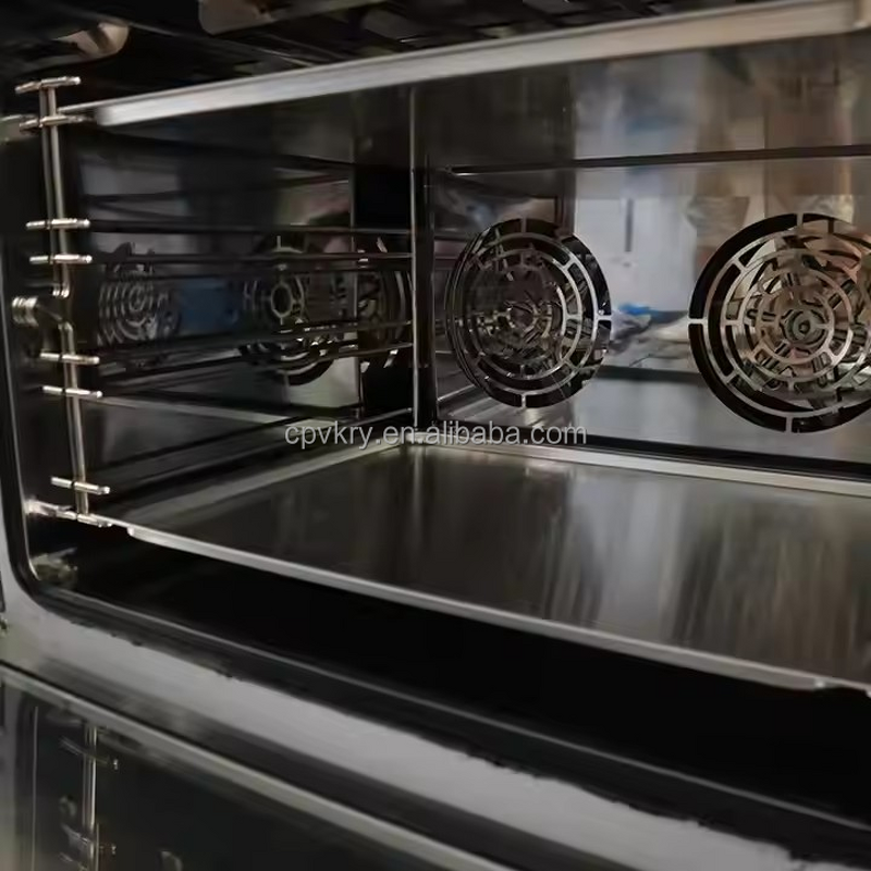 Commercial Electric Oven Manufacturer - Four-Layer Hot Air Circulation Dual Fan