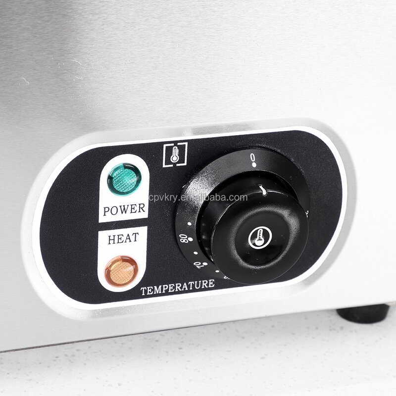 3-Pot Bain Marie Factory - Industrial Electric 7L Stainless Steel Food Warmer