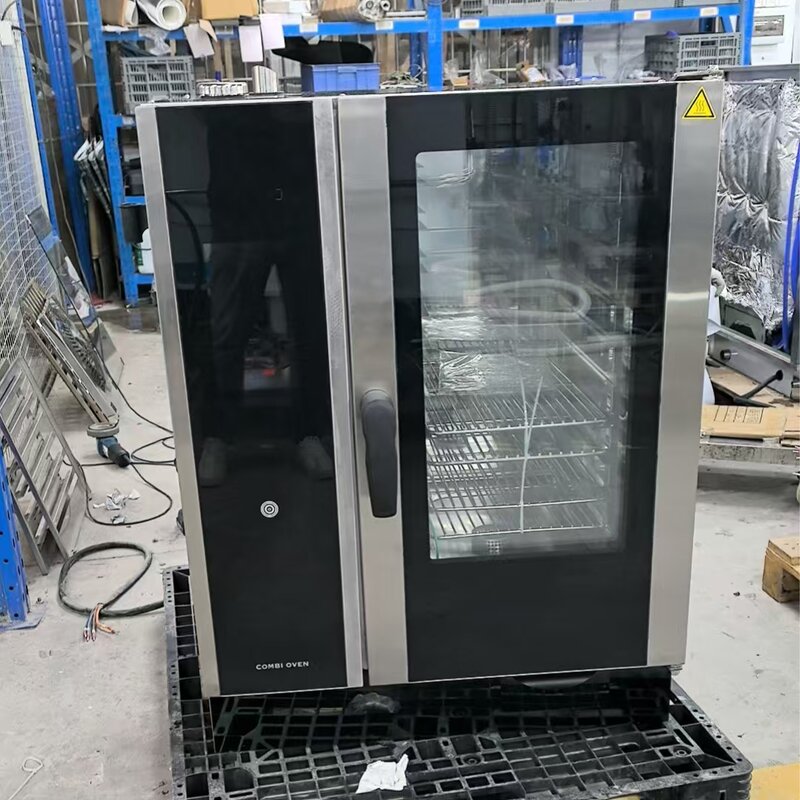 Industrial Combi Steam Oven Manufacturer - 10-Layer Rack Touch Screen LED Display