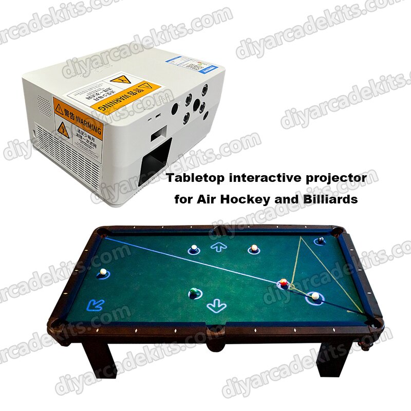 Interactive Pool Table Manufacturer - OEM Indoor Air Hockey Projection Hologram Game