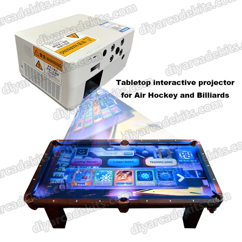 Interactive Pool Table Manufacturer - OEM Indoor Air Hockey Projection Hologram Game