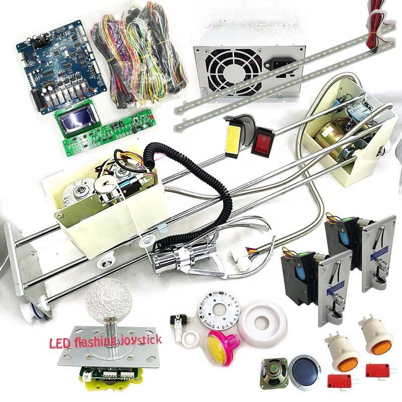 Claw Machine Main Board Manufacturer - OEM Coin Operated Crane Gantry Kit LCD