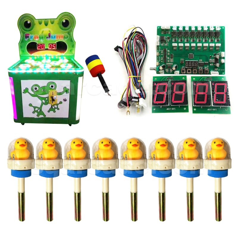 Whack a Mole Kit Manufacturer - OEM Frog Head Children's Hammer Coin-operated Arcade