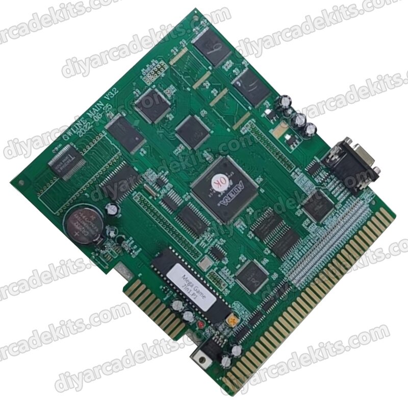 Game Board Manufacturer - OEM Wholesale Cheap Multi Coin Operated 7 in 1 Green PCB
