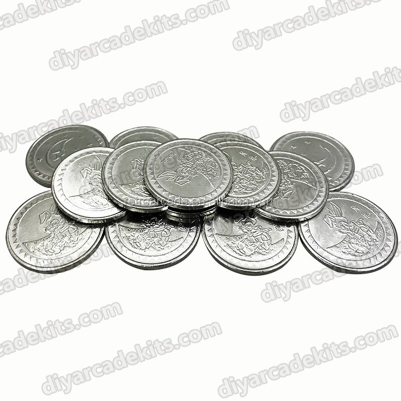Game Token Manufacturer - OEM Chinese Custom Crane Claw Machines Metal Token Coins