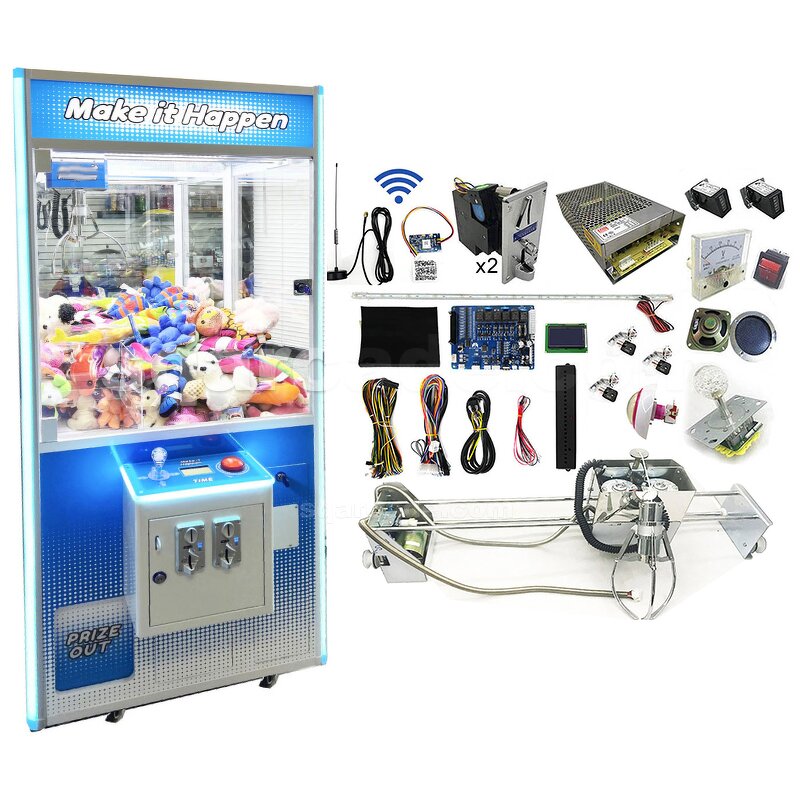 Claw Crane Kit Manufacturer - OEM Coin Operated Japanese Plush Toys Wi-fi Function