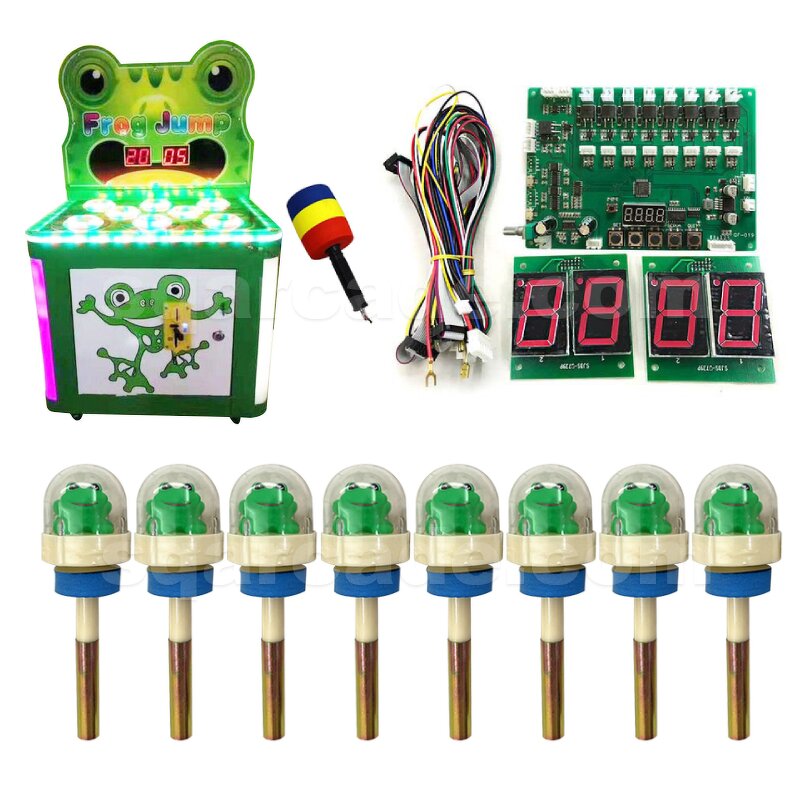 Whack a Mole Kit Manufacturer - OEM Frog Head Children's Hammer Coin-operated Arcade