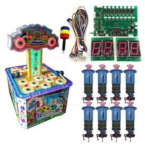 Whack a Mole Kit Manufacturer - OEM Frog Head Children's Hammer Coin-operated Arcade