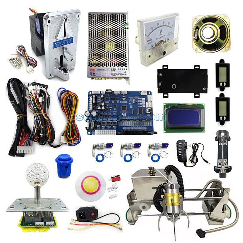 Claw Machine Kit Manufacturer - OEM Coin Pusher Plush Toy with Bill Acceptor Sunmo