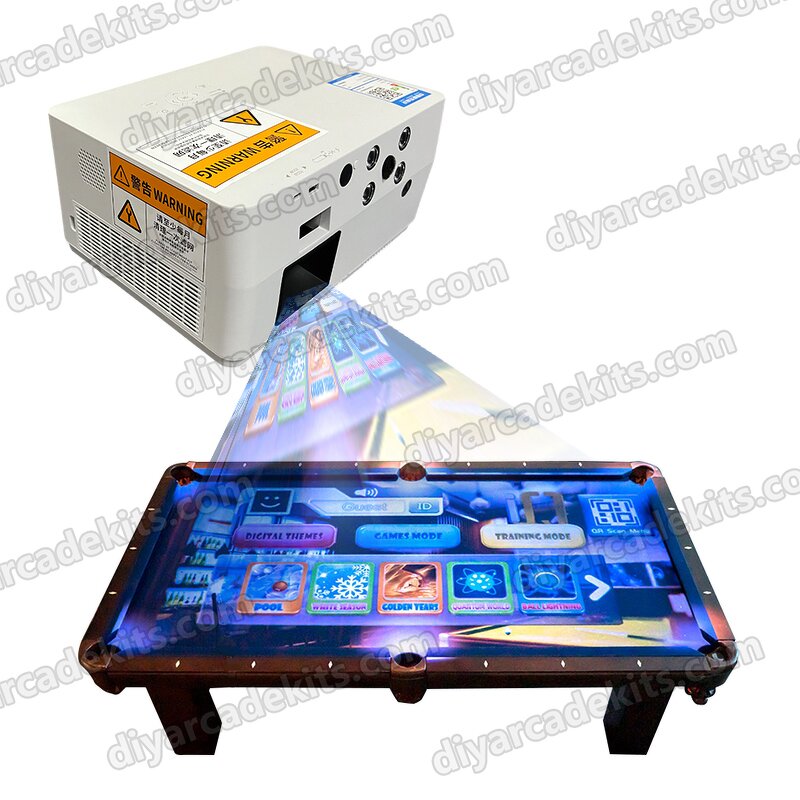 Interactive Projector System Manufacturer - OEM Indoor Amusement Air Hockey Pool Table