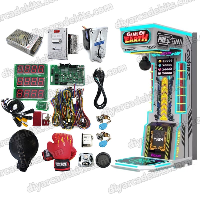Boxing Machine Kit Manufacturer - OEM Hot Sale Amusement Park Punching Games Parts