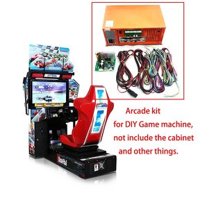 Driving Arcade Kit Manufacturer - OEM Pc Game Simulator Car Racer Outrun Machine