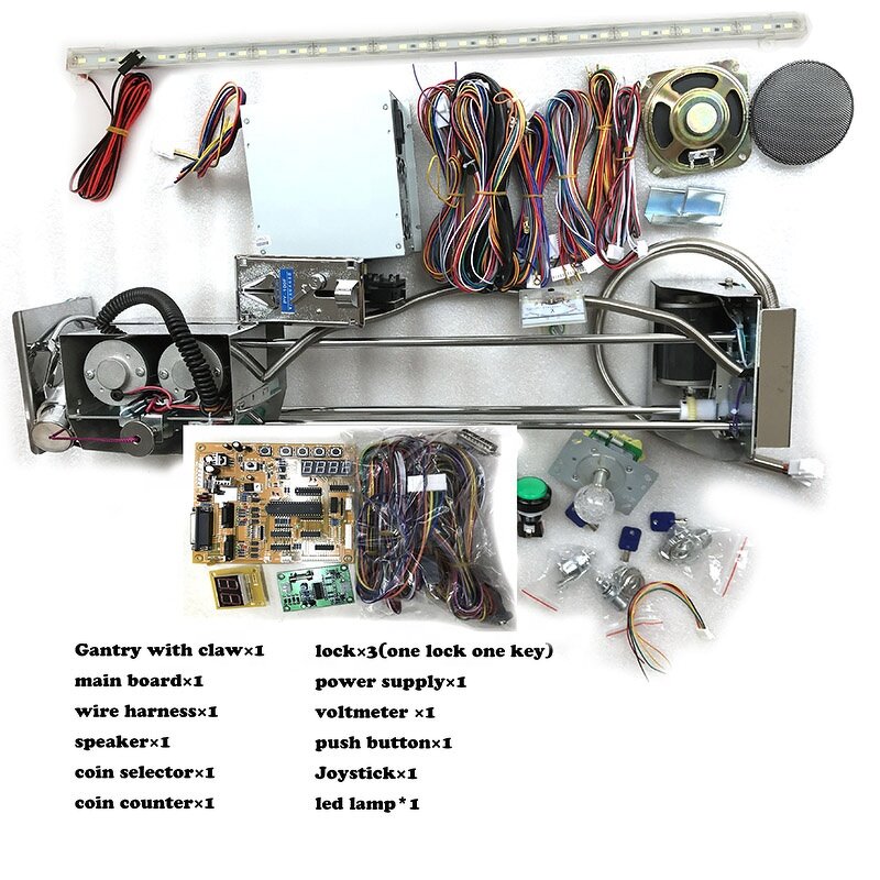 Claw Game Kit Manufacturer - OEM Cgw Cheap Toy Crane Custom Bill Acceptor Bear Prize
