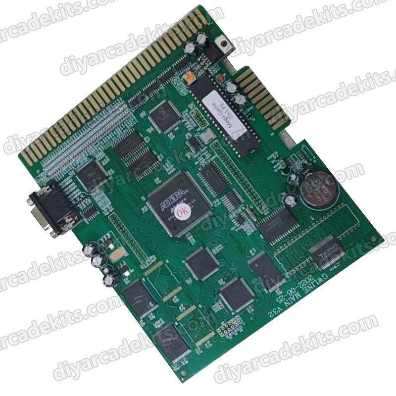 Game Board Manufacturer - OEM Wholesale Cheap Multi Coin Operated 7 in 1 Green PCB