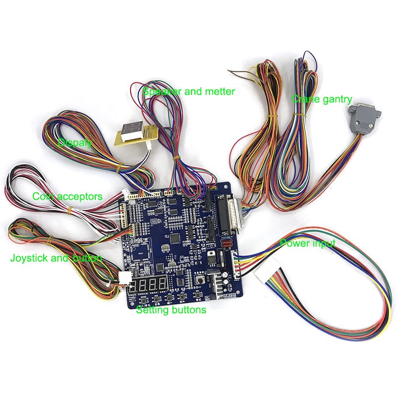 Claw Crane Kit Manufacturer - OEM Cheap Australia Arcade Plush Toys Bill Acceptor 53/72cm