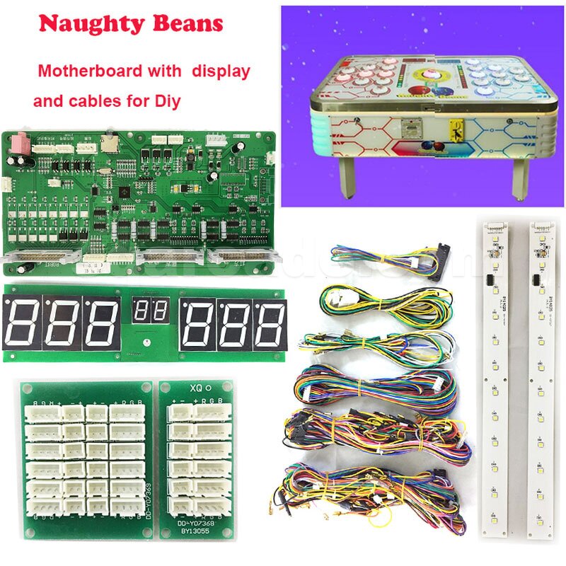 Catch Light Game Kit Manufacturer - OEM Coin Operated Arcade Naughty Bean Play Kit